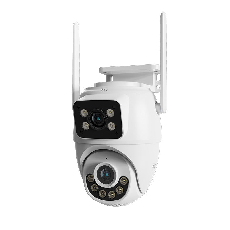 CMARA DE SEGURIDAD NEXXT FIJA HOME OUTDOOR DUAL LENS 1080PHDWIFI
