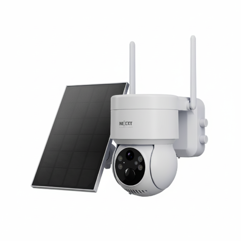 CMARA DE SEGURIDAD NEXXT NHCOP20S OUTDOOR SMART HOME2KWIFI WITH SOLAR PANEL