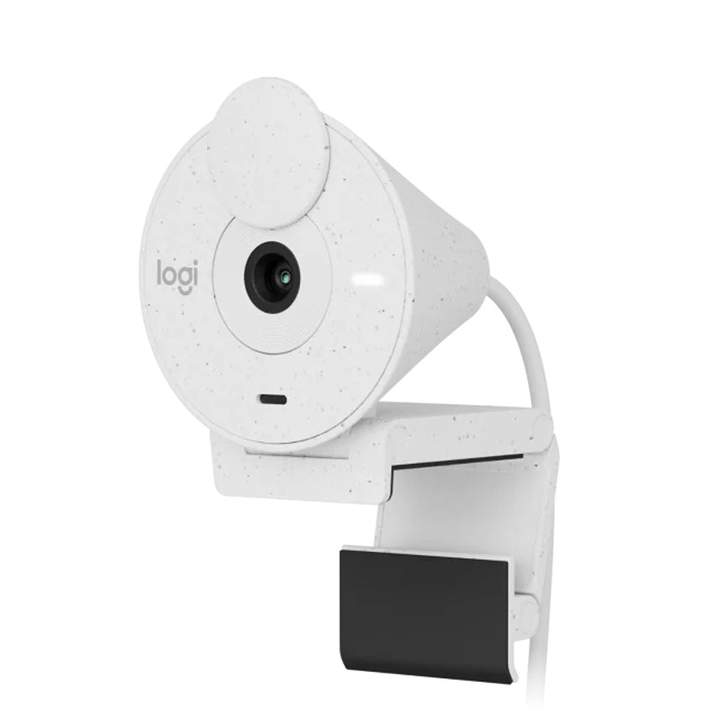CMARA WEB LOGITECH BRIO 300 SAMR FULL HD 1080PUSBC OFF WHITE