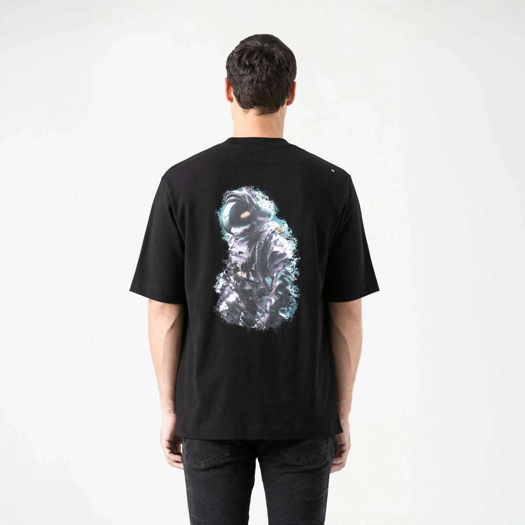 CAPONE T - SHIRT OVERSIZED MEN BLACK - Monastery | Tienda Oficial Colombia