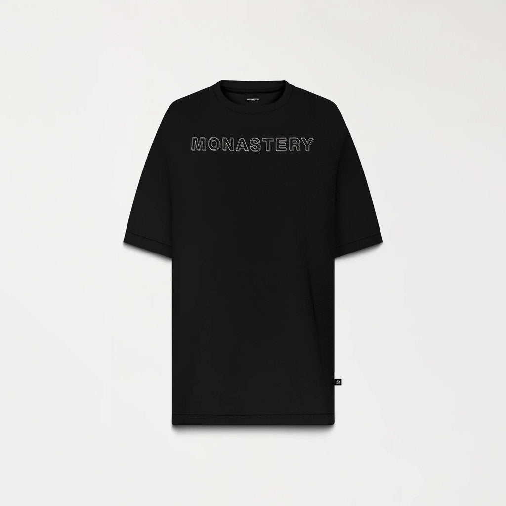 CAPONE T - SHIRT OVERSIZED MEN BLACK - Monastery | Tienda Oficial Colombia