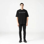 CAPONE T - SHIRT OVERSIZED MEN BLACK - Monastery | Tienda Oficial Colombia