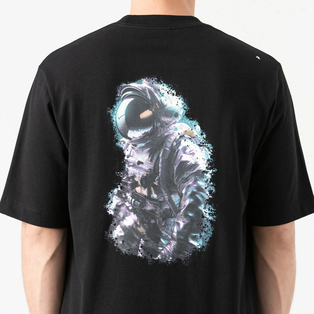 CAPONE T - SHIRT OVERSIZED MEN BLACK - Monastery | Tienda Oficial Colombia