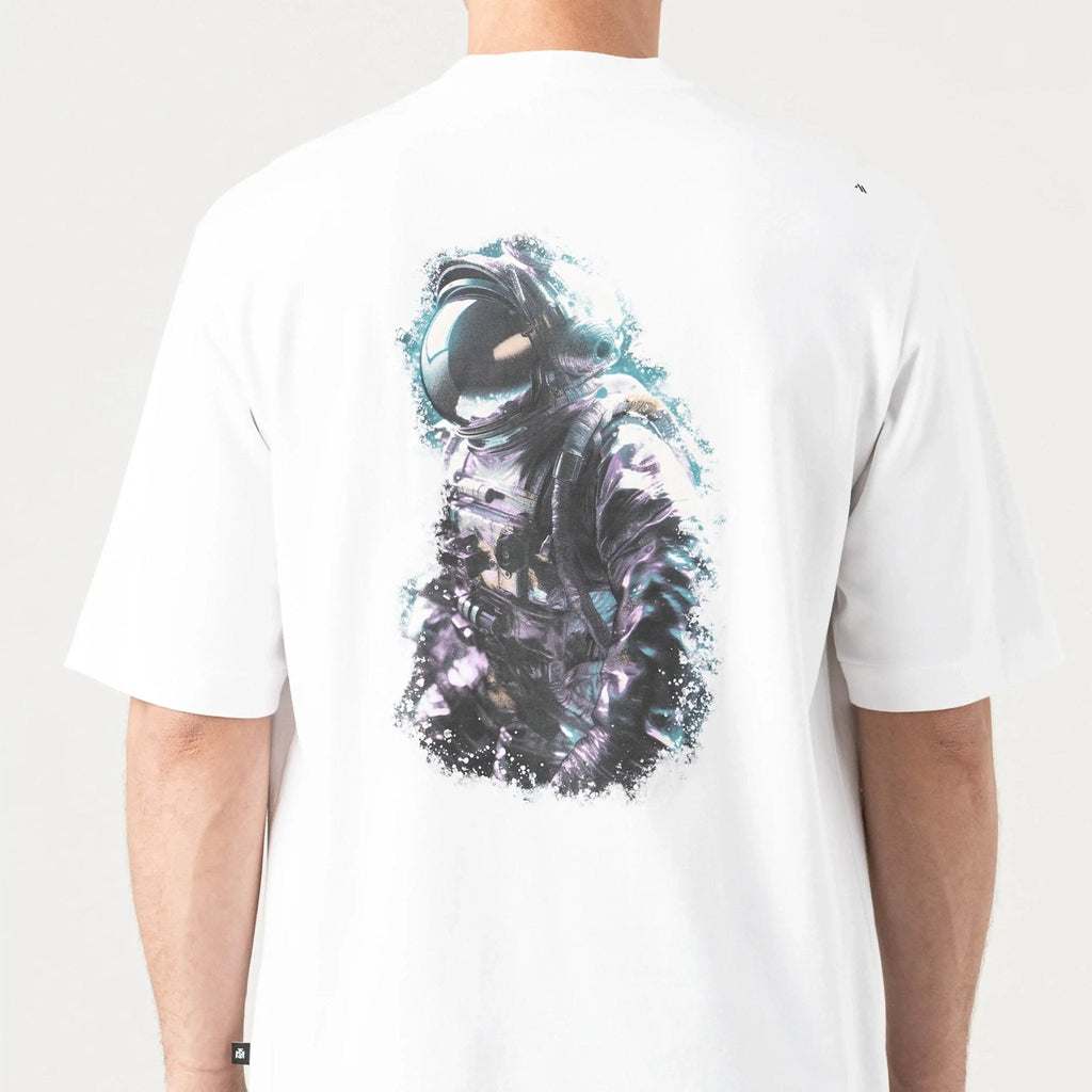 CAPONE T - SHIRT OVERSIZED MEN WHITE - Monastery | Tienda Oficial Colombia