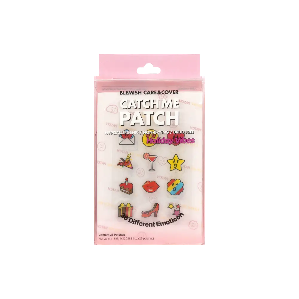Parches para Imperfecciones CATCH ME Patch Emoticon Holiday Vibes 36 piezas