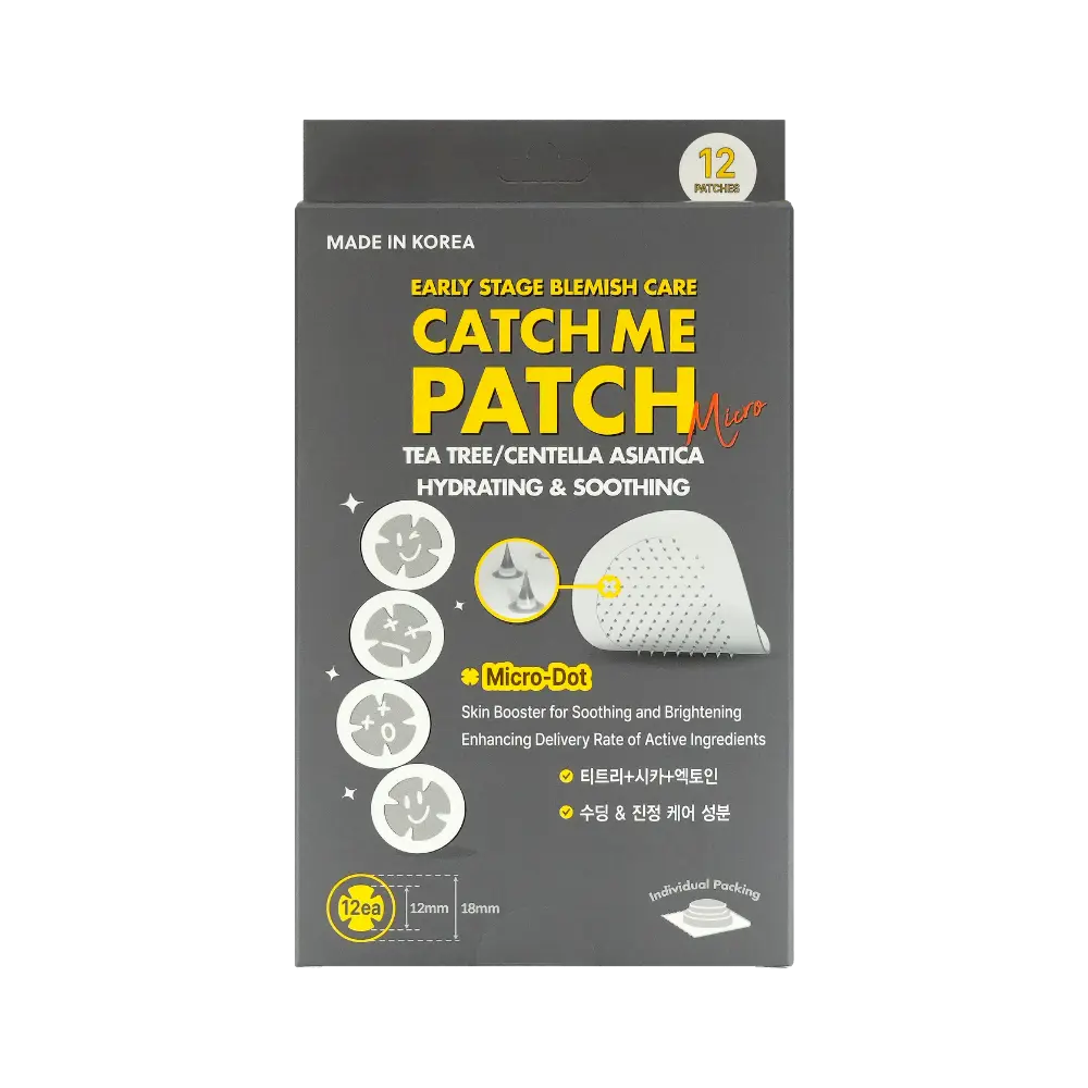 Microparches para Imperfecciones en Etapa Temprana CATCH ME Patch Micro Early Stage Blemish 12 piezas
