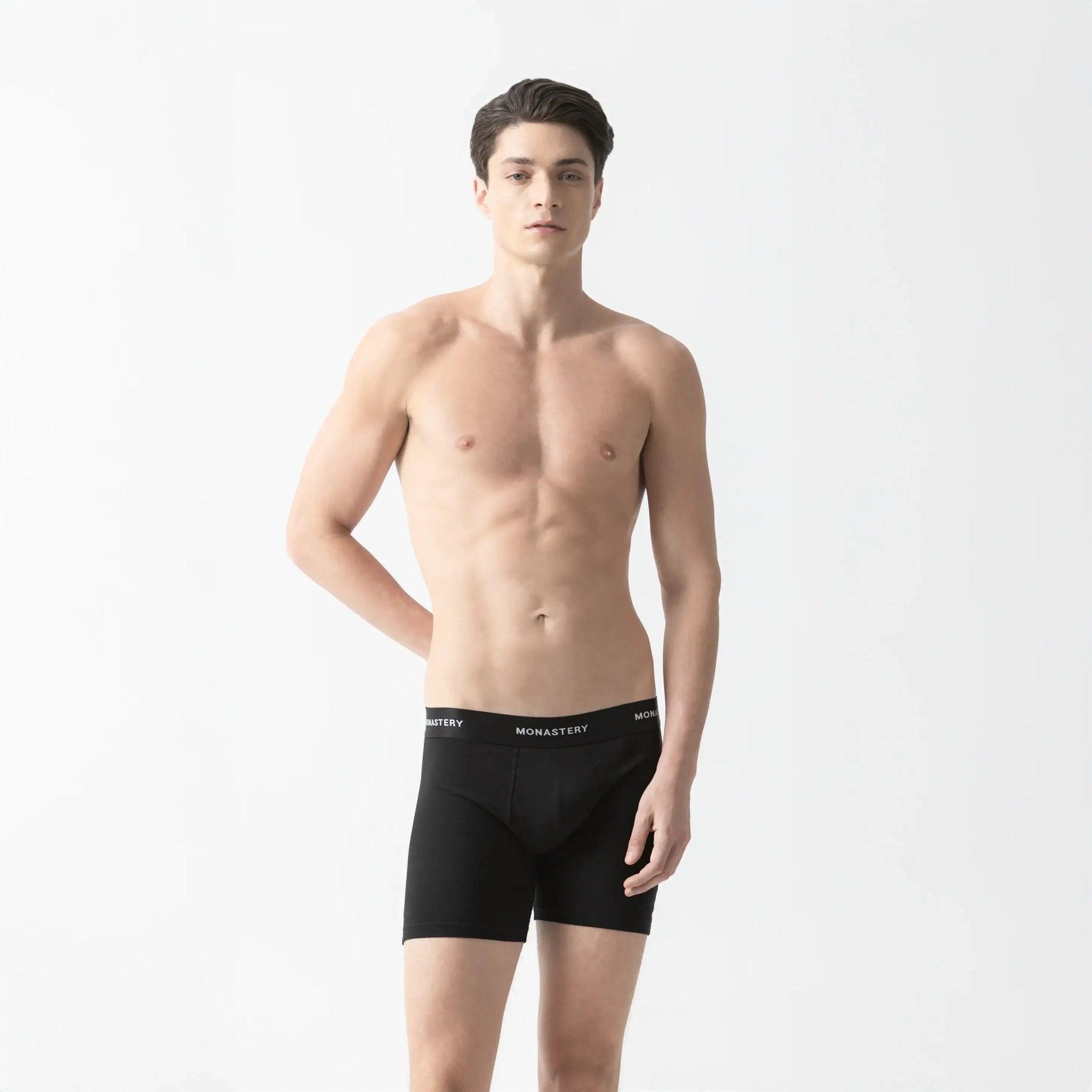 CATTERICK PACK BOXER MEN BLACK - WHITE - BLACK - Monastery | Tienda Oficial Colombia