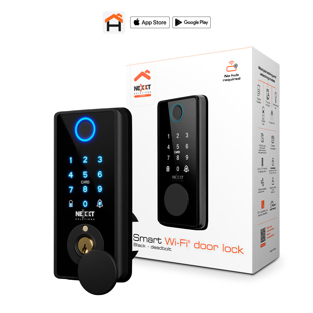 CERRADURA NEXXT SMART HOME DOORLOCKWIFI  BK