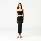 CIARA KNITTED TOP WOMEN BLACK - Monastery | Tienda Oficial Colombia