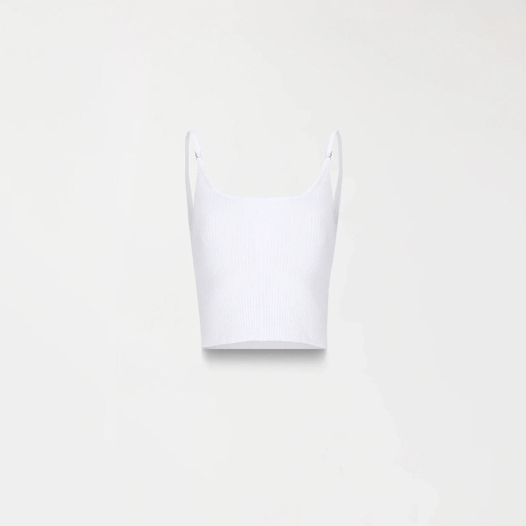 CIARA KNITTED TOP WOMEN WHITE - Monastery | Tienda Oficial Colombia