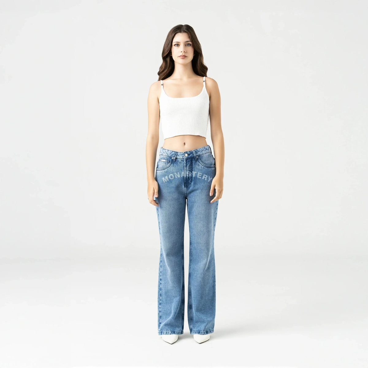 CIARA KNITTED TOP WOMEN WHITE - Monastery | Tienda Oficial Colombia