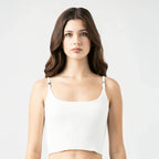 CIARA KNITTED TOP WOMEN WHITE - Monastery | Tienda Oficial Colombia