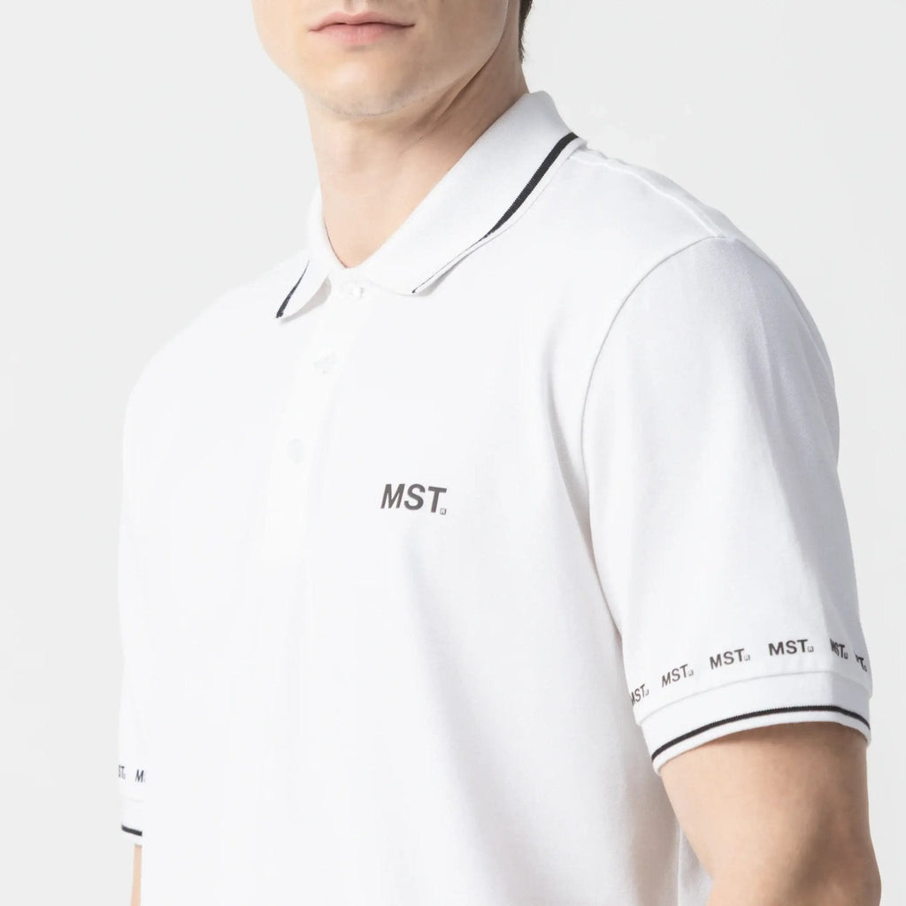 CIATUS POLO MEN WHITE - Monastery | Tienda Oficial Colombia