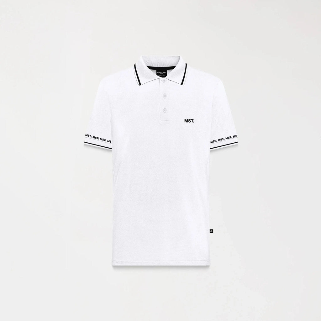 CIATUS POLO MEN WHITE - Monastery | Tienda Oficial Colombia