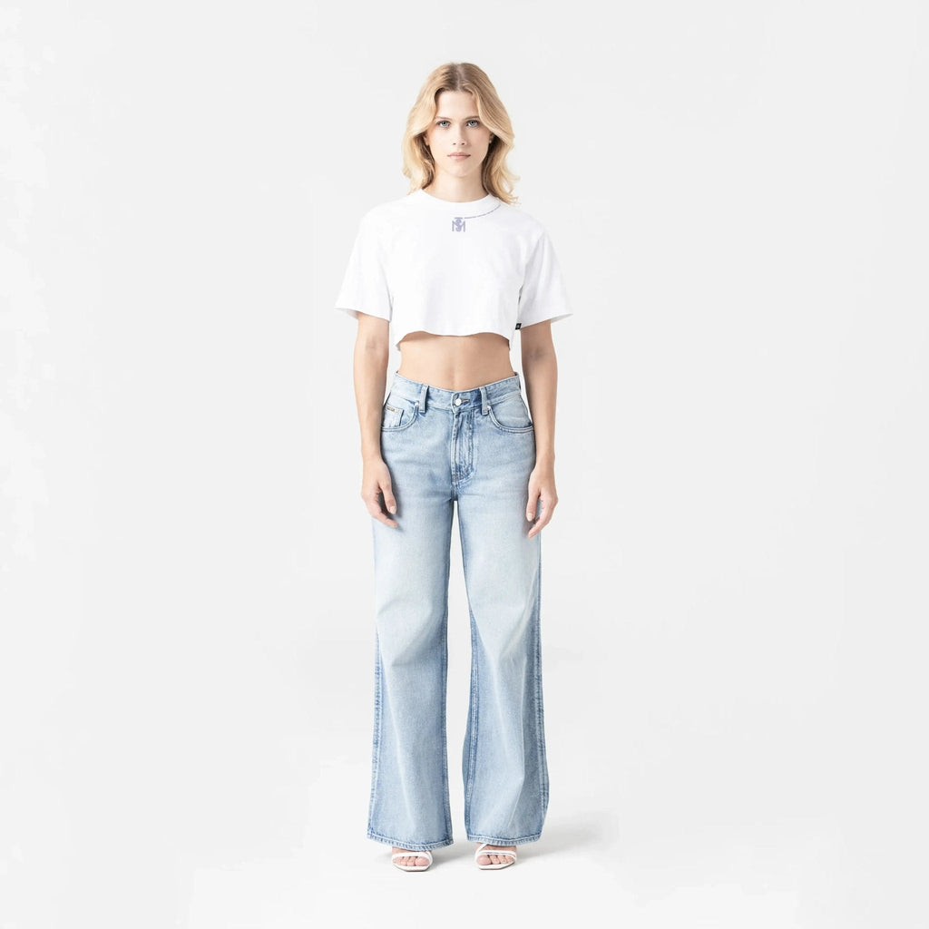 CIGAR CROP TOP WOMEN WHITE - Monastery | Tienda Oficial Colombia