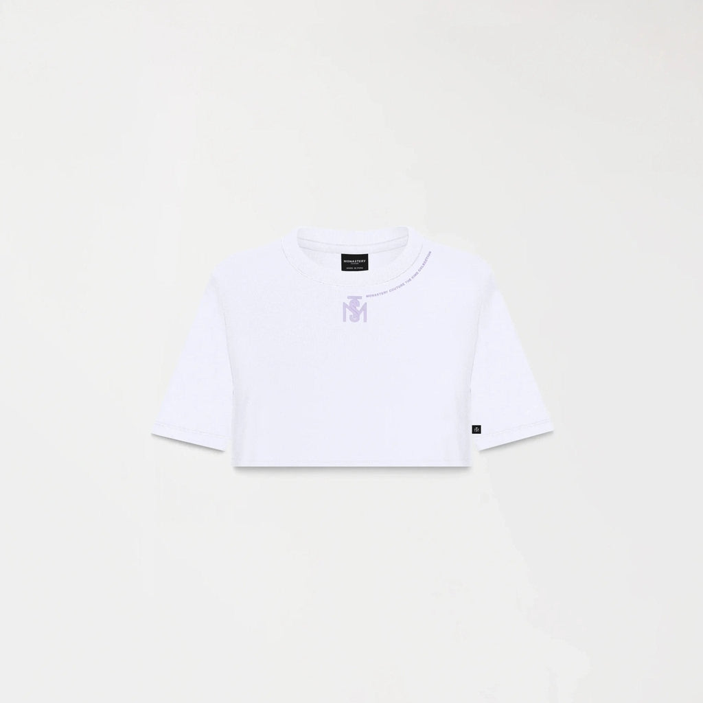 CIGAR CROP TOP WOMEN WHITE - Monastery | Tienda Oficial Colombia