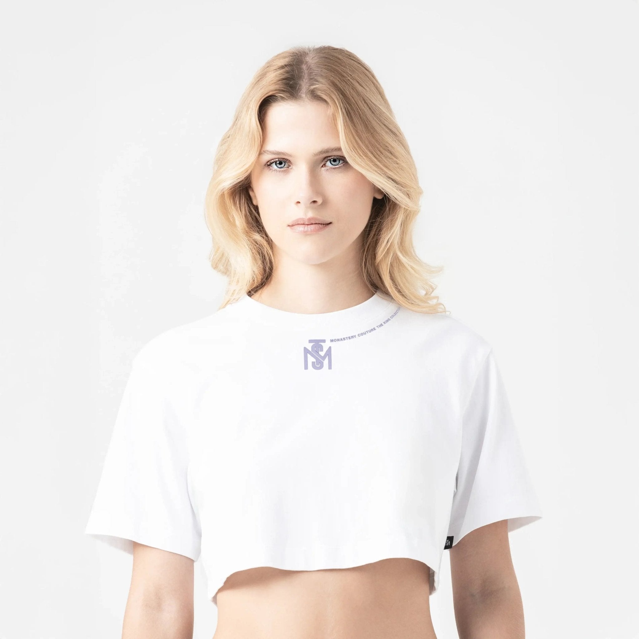 CIGAR CROP TOP WOMEN WHITE - Monastery | Tienda Oficial Colombia