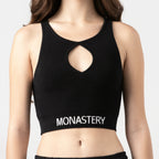 CLAIRE KNITTED TOP WOMEN BLACK - Monastery | Tienda Oficial Colombia