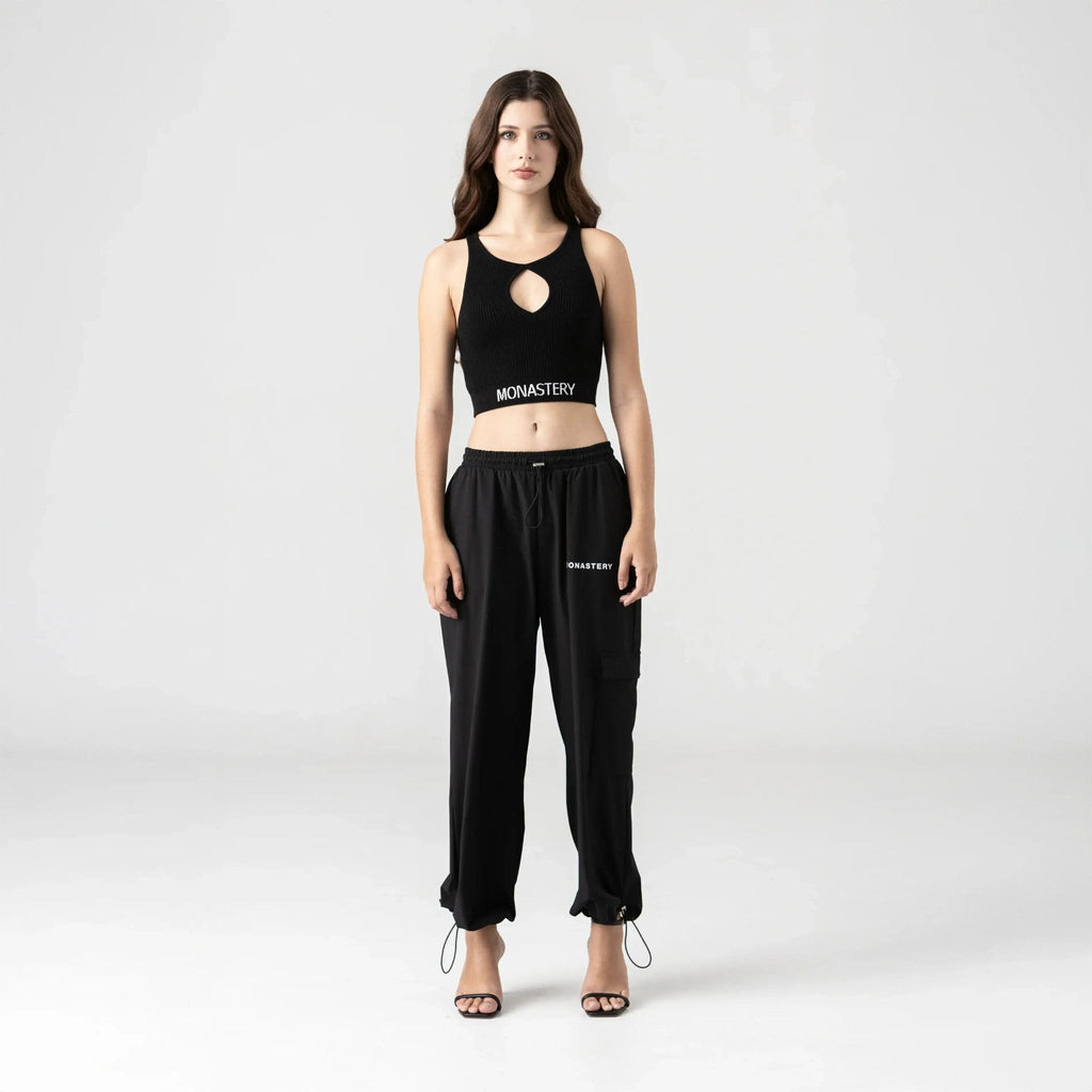 CLAIRE KNITTED TOP WOMEN BLACK - Monastery | Tienda Oficial Colombia