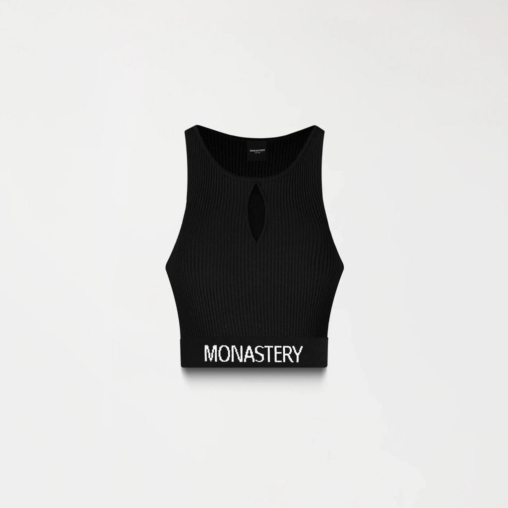 CLAIRE KNITTED TOP WOMEN BLACK - Monastery | Tienda Oficial Colombia