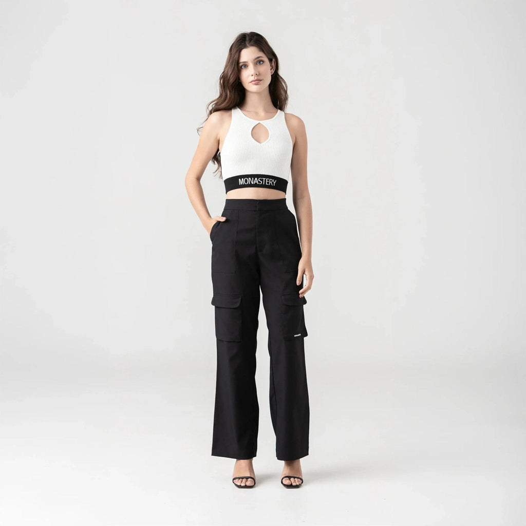 CLAIRE KNITTED TOP WOMEN WHITE - Monastery | Tienda Oficial Colombia