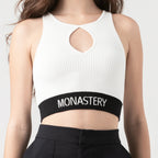 CLAIRE KNITTED TOP WOMEN WHITE - Monastery | Tienda Oficial Colombia