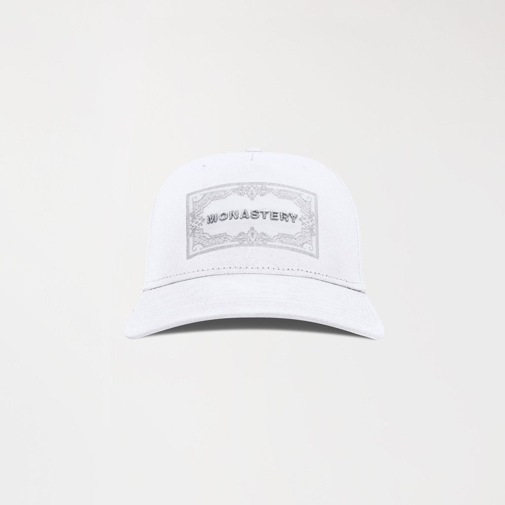 CLARUS CAP UNISEX WHITE U - Monastery | Tienda Oficial Colombia