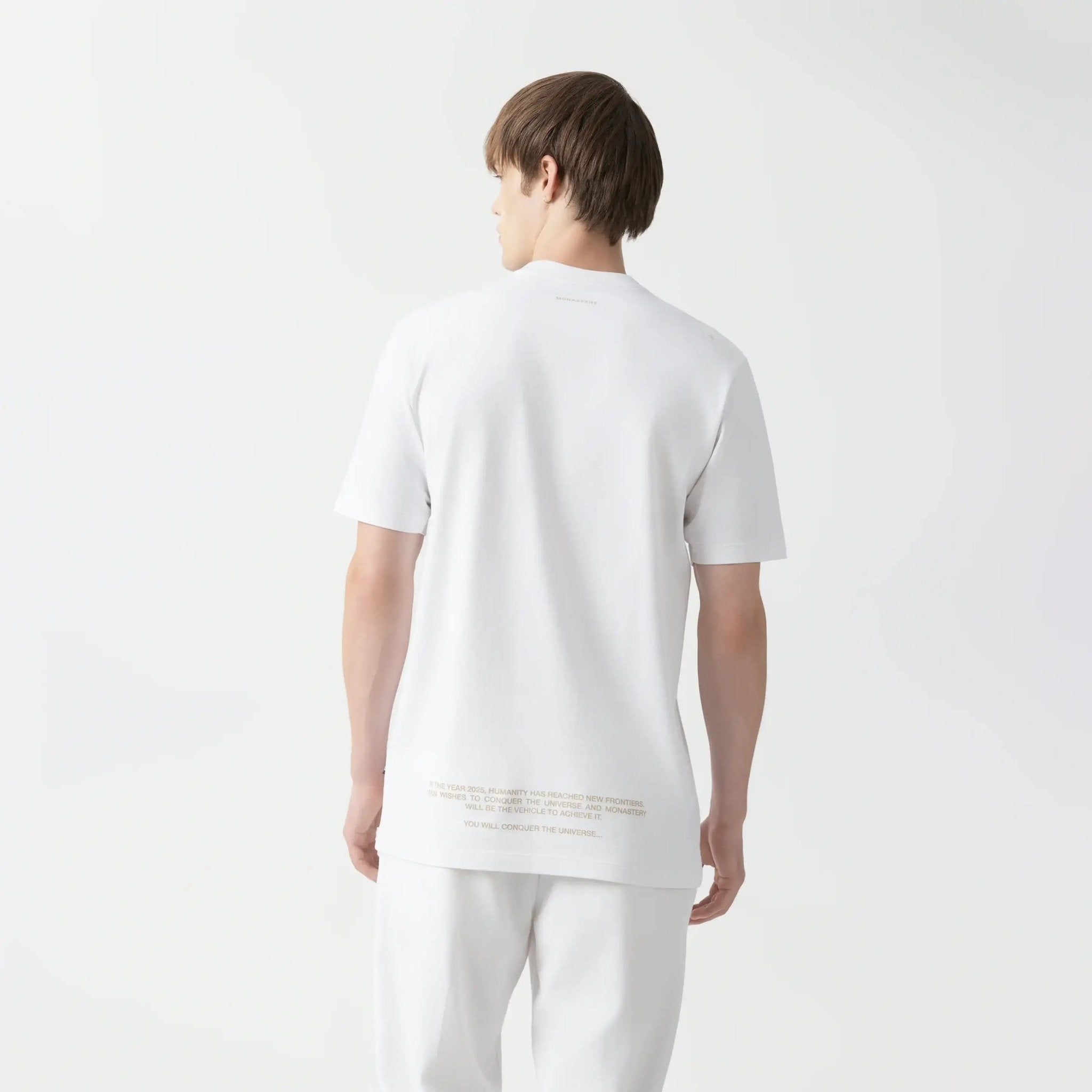 CLINT T - SHIRT MEN WHITE - Monastery | Tienda Oficial Colombia