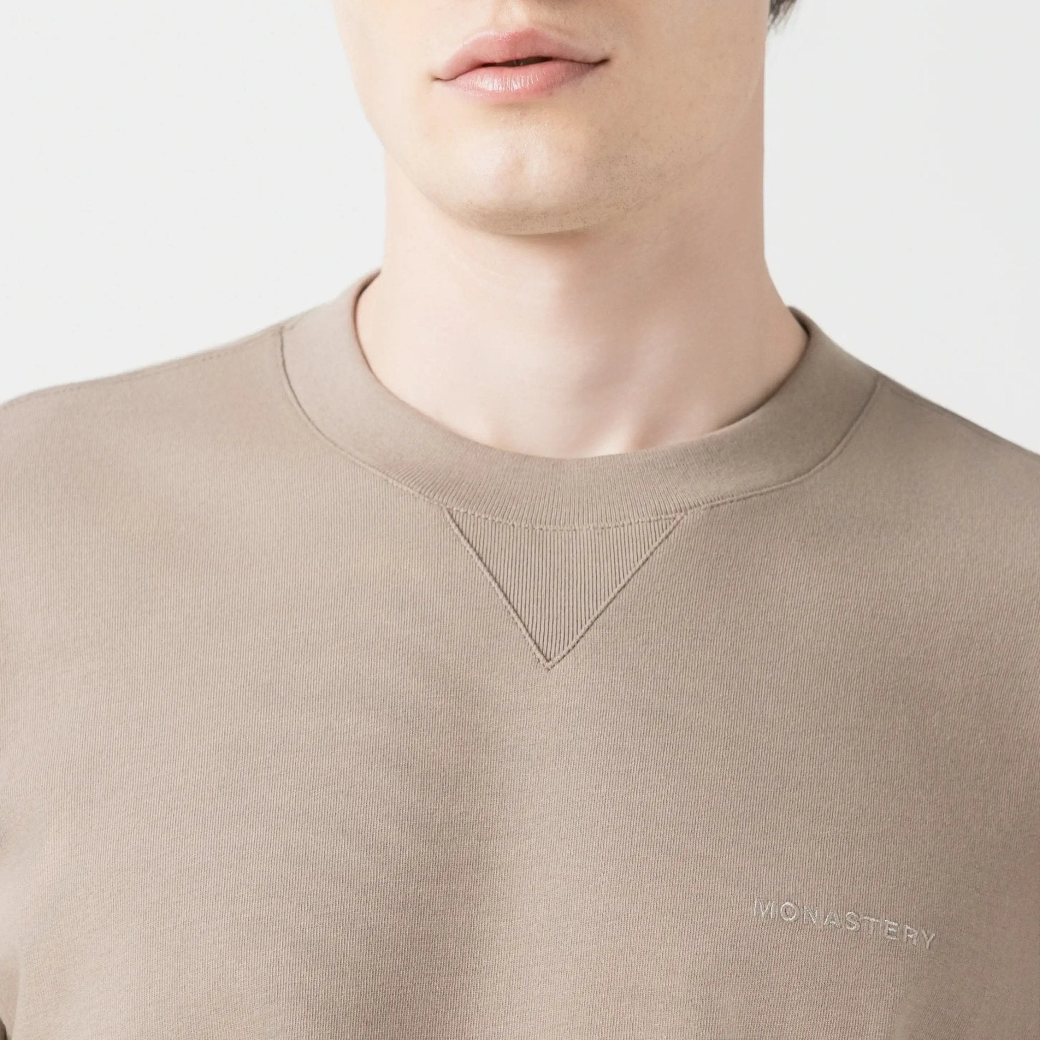 CLYDE T - SHIRT MEN TAUPE GRAY - Monastery | Tienda Oficial Colombia