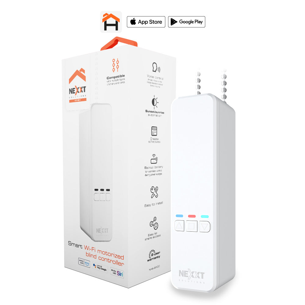 CONTROLADOR NEXXT INTELIGENTE MOTORIZADO PARA PERSIANASWIFI