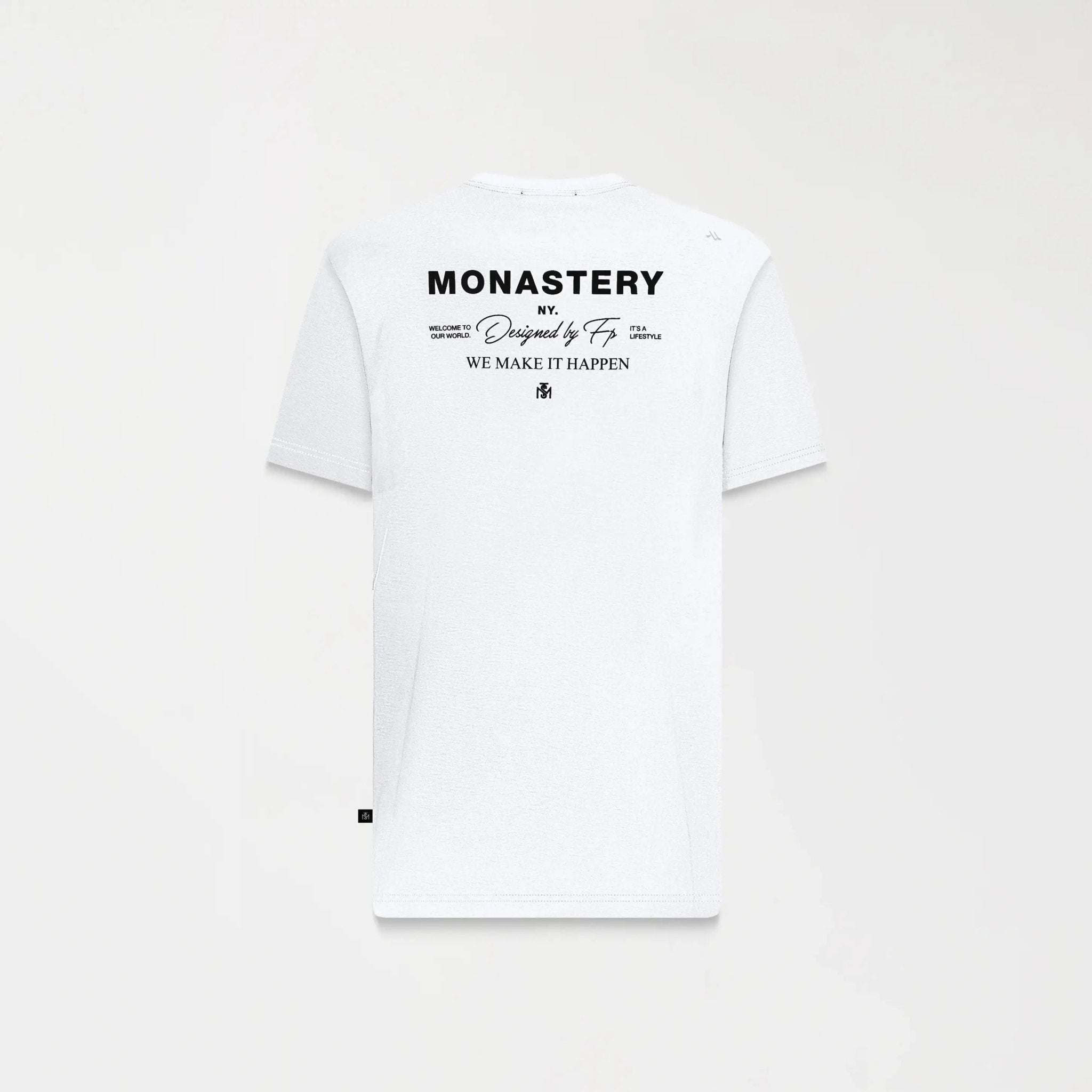 CRACKER 1 T-SHIRT MEN WHITE - Monastery | Tienda Oficial Colombia