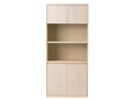 CREDENZA STARKEN MELAMINE 80CM WHITEOLIVE