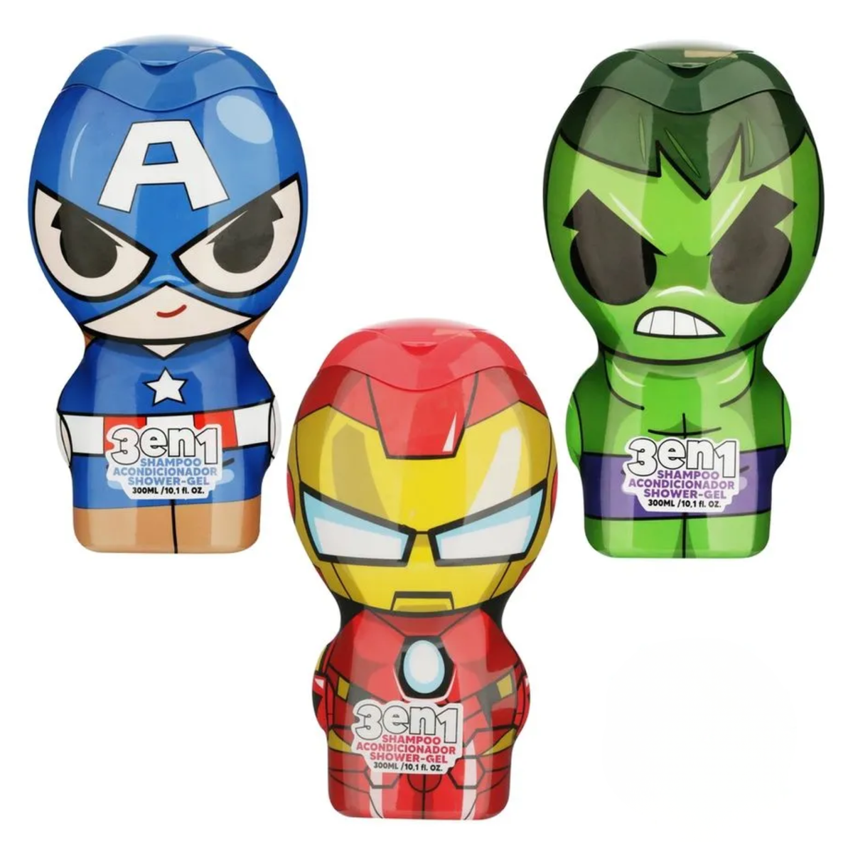 GT Avengers Marvel SH 3 en 1 2D Mix 300 ml. (3 MIX)