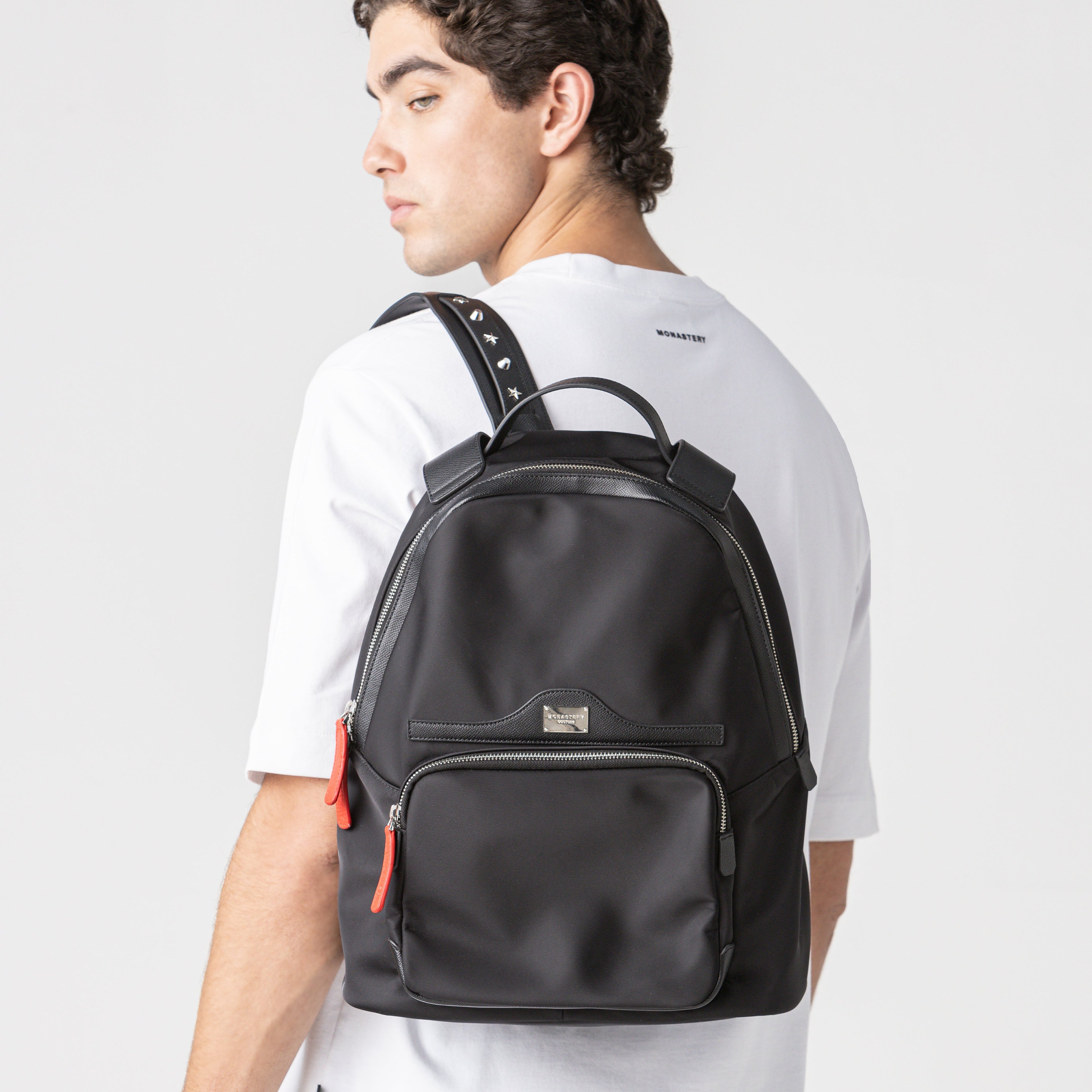 DAMIAN BACK PACK UNISEX BLACK - Monastery | Tienda Oficial Colombia