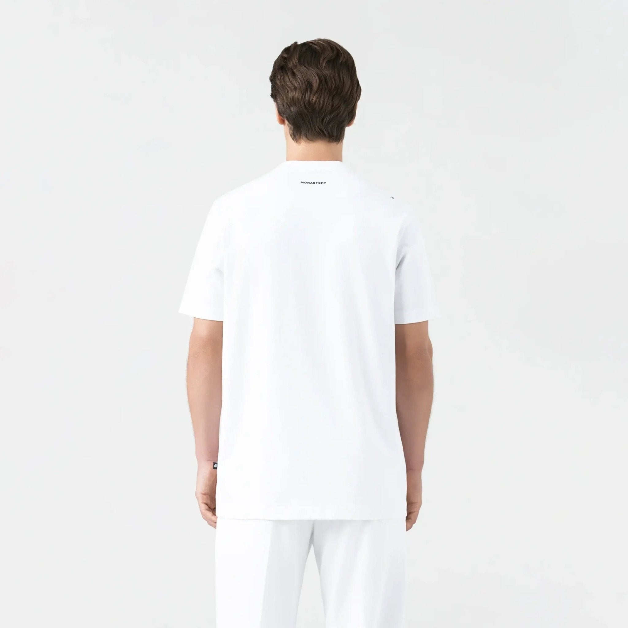 DASH T - SHIRT MEN WHITE - Monastery | Tienda Oficial Colombia