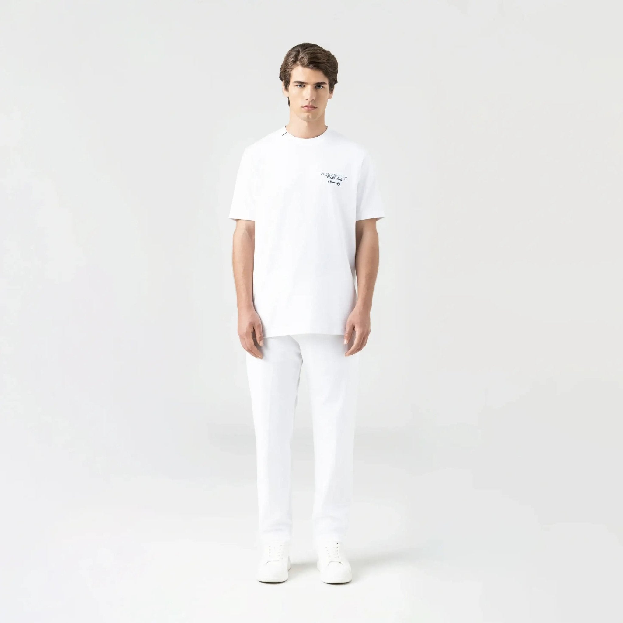DASH T - SHIRT MEN WHITE - Monastery | Tienda Oficial Colombia