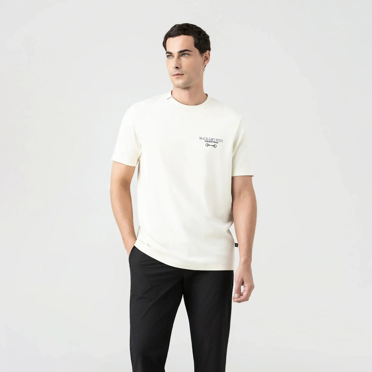 DASH T - SHIRT MEN WHITE ASPARAGUS - Monastery | Tienda Oficial Colombia