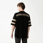 DAVEN T - SHIRT OVERSIZED MEN BLACK - Monastery | Tienda Oficial Colombia