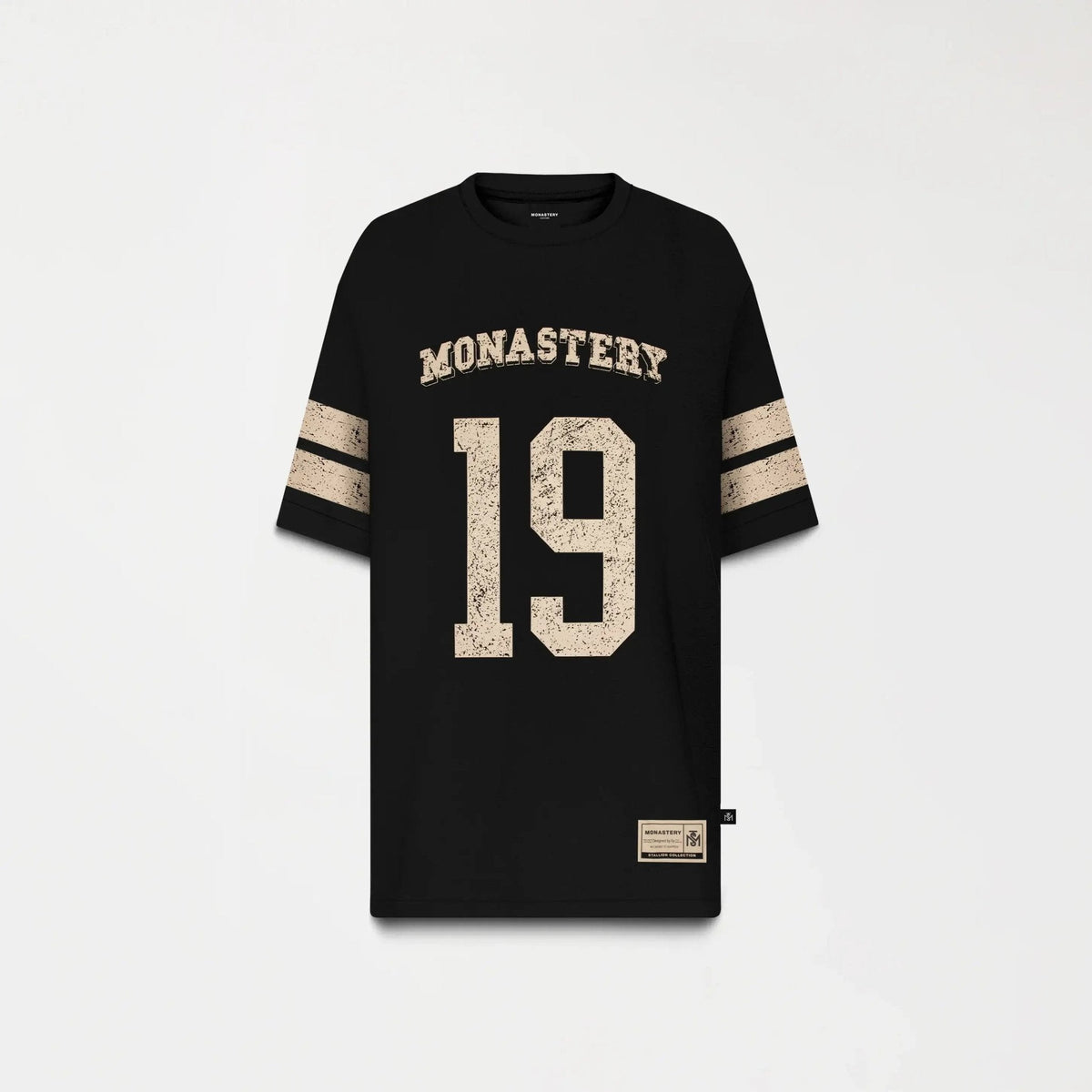 DAVEN T - SHIRT OVERSIZED MEN BLACK - Monastery | Tienda Oficial Colombia