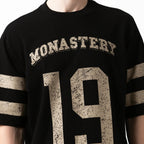 DAVEN T - SHIRT OVERSIZED MEN BLACK - Monastery | Tienda Oficial Colombia