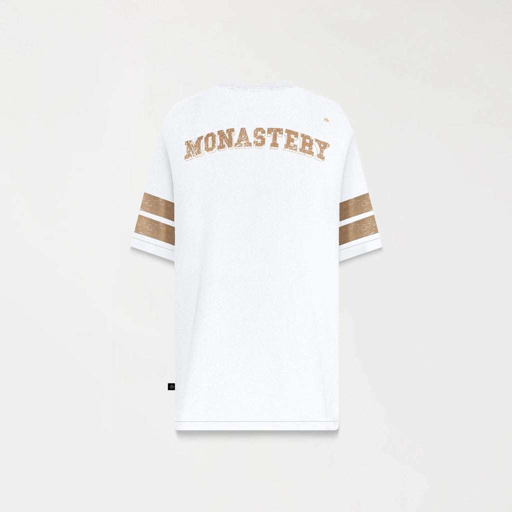 DAVEN T - SHIRT OVERSIZED MEN WHITE - Monastery | Tienda Oficial Colombia