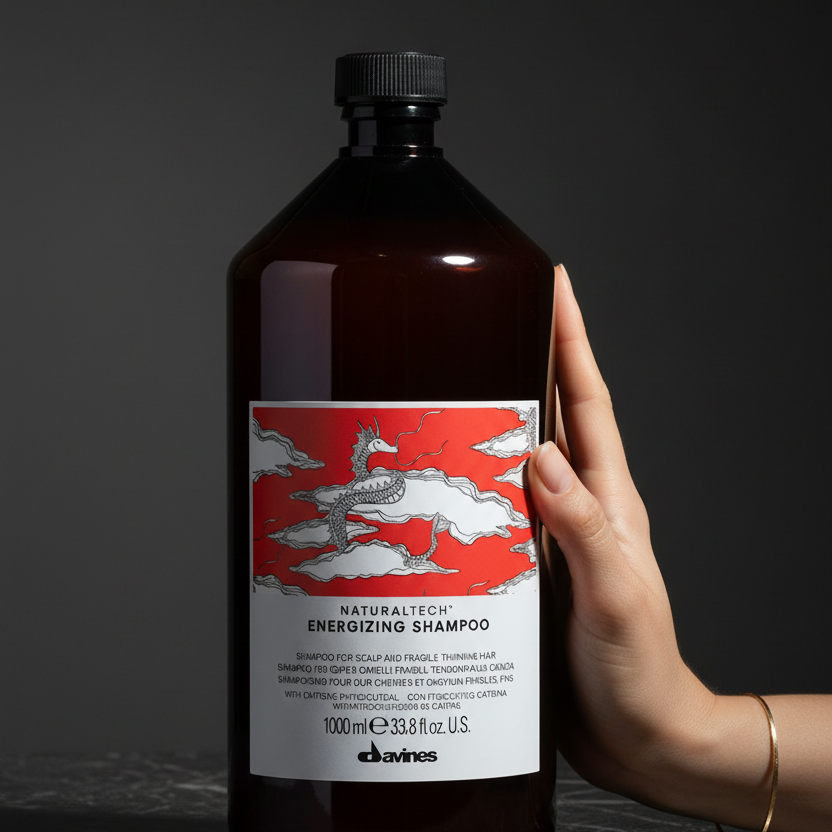 DAVINES NATURAL TECH ENERGIZING SHAMPOO 1000ML