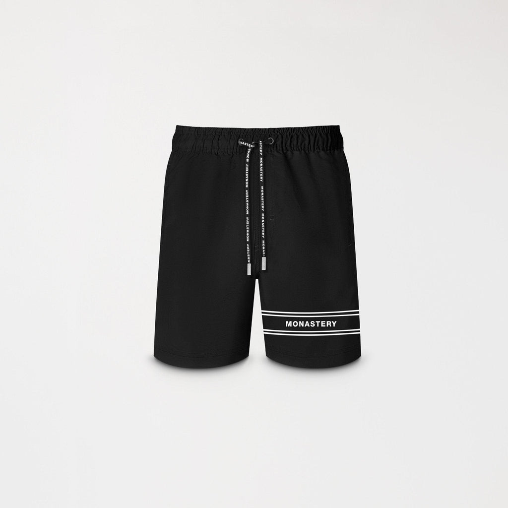 DELHOS SWIMSHORT MEN BLACK - Monastery | Tienda Oficial Colombia