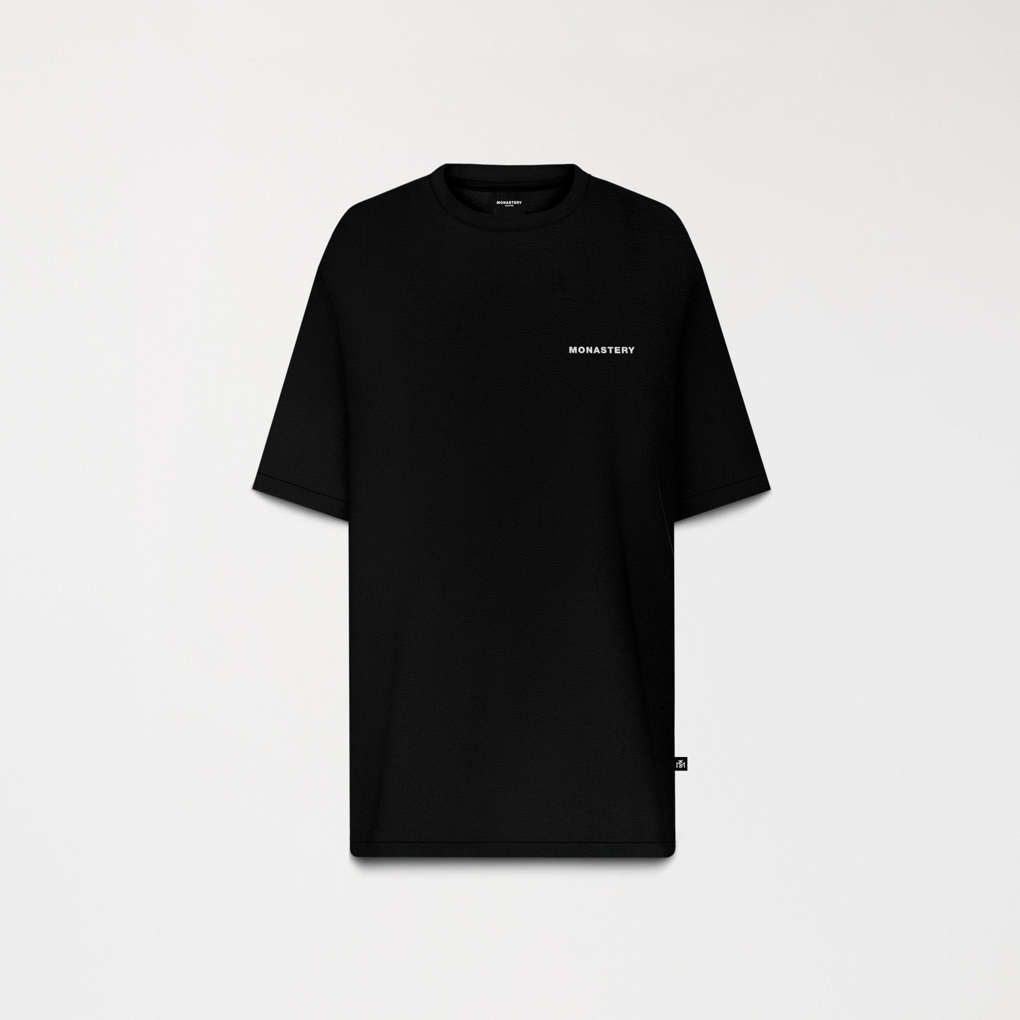 DENWEN T - SHIRT OVERSIZED MEN BLACK - Monastery | Tienda Oficial Colombia