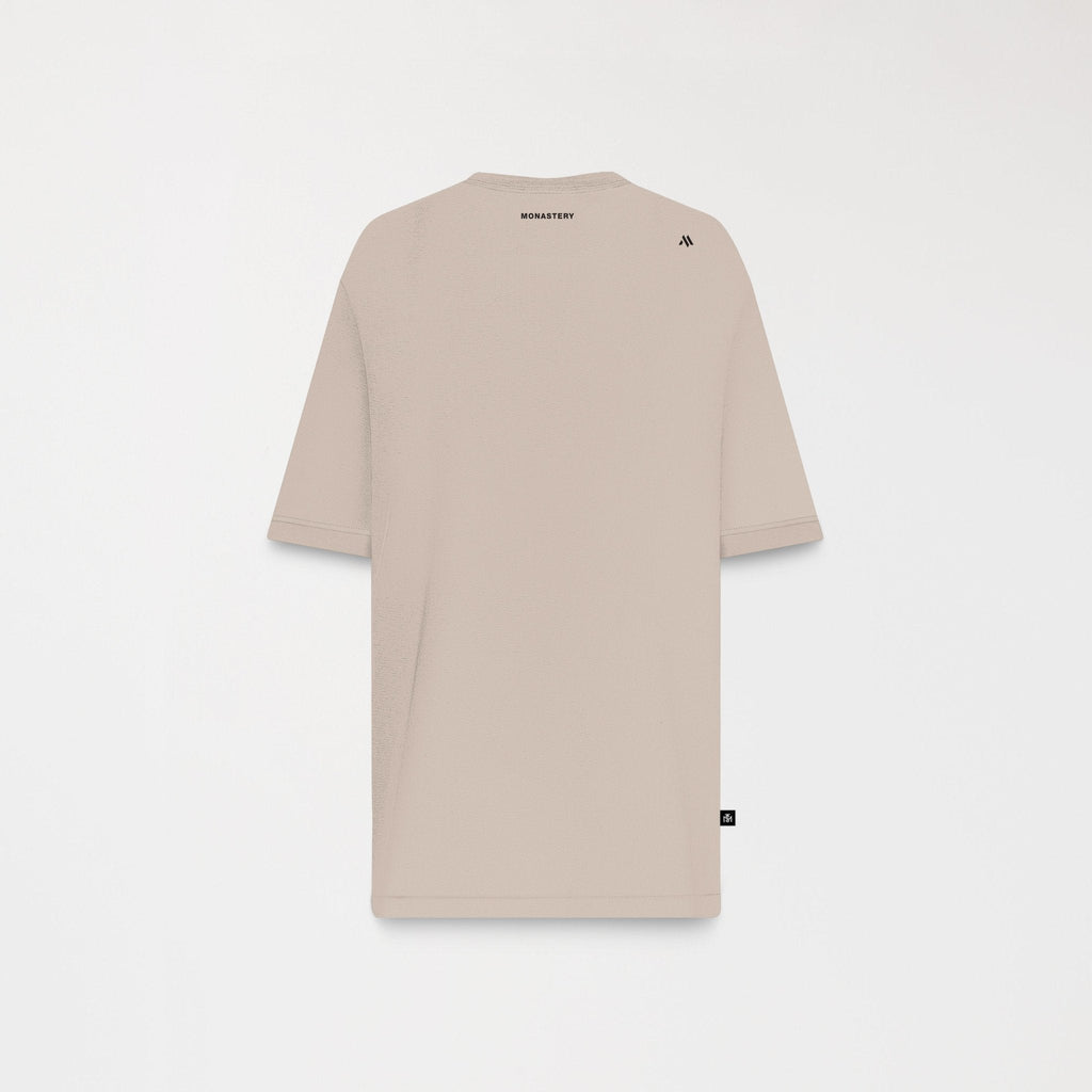 DENWEN T - SHIRT OVERSIZED MEN SIMPLY TAUPE - Monastery | Tienda Oficial Colombia