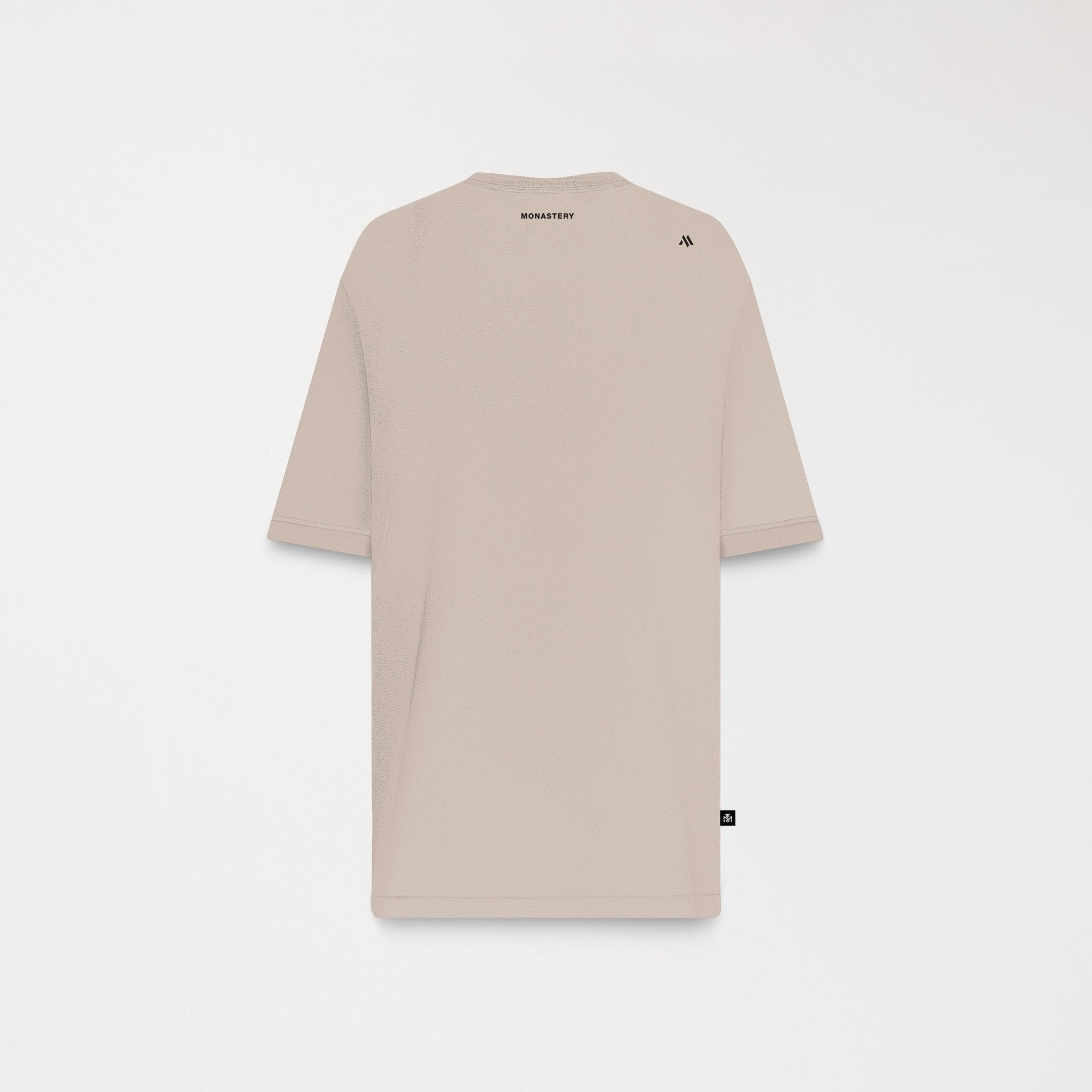 DENWEN T - SHIRT OVERSIZED MEN SIMPLY TAUPE - Monastery | Tienda Oficial Colombia
