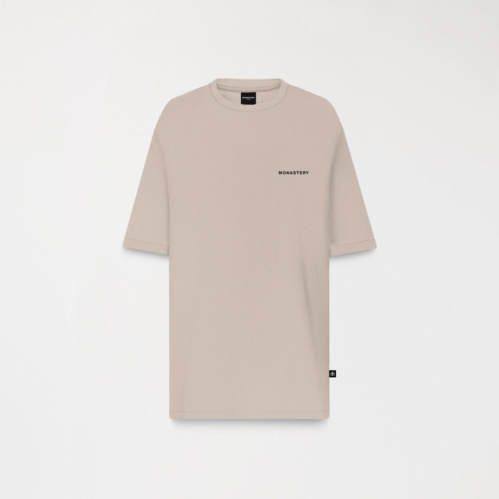 DENWEN T - SHIRT OVERSIZED MEN SIMPLY TAUPE - Monastery | Tienda Oficial Colombia