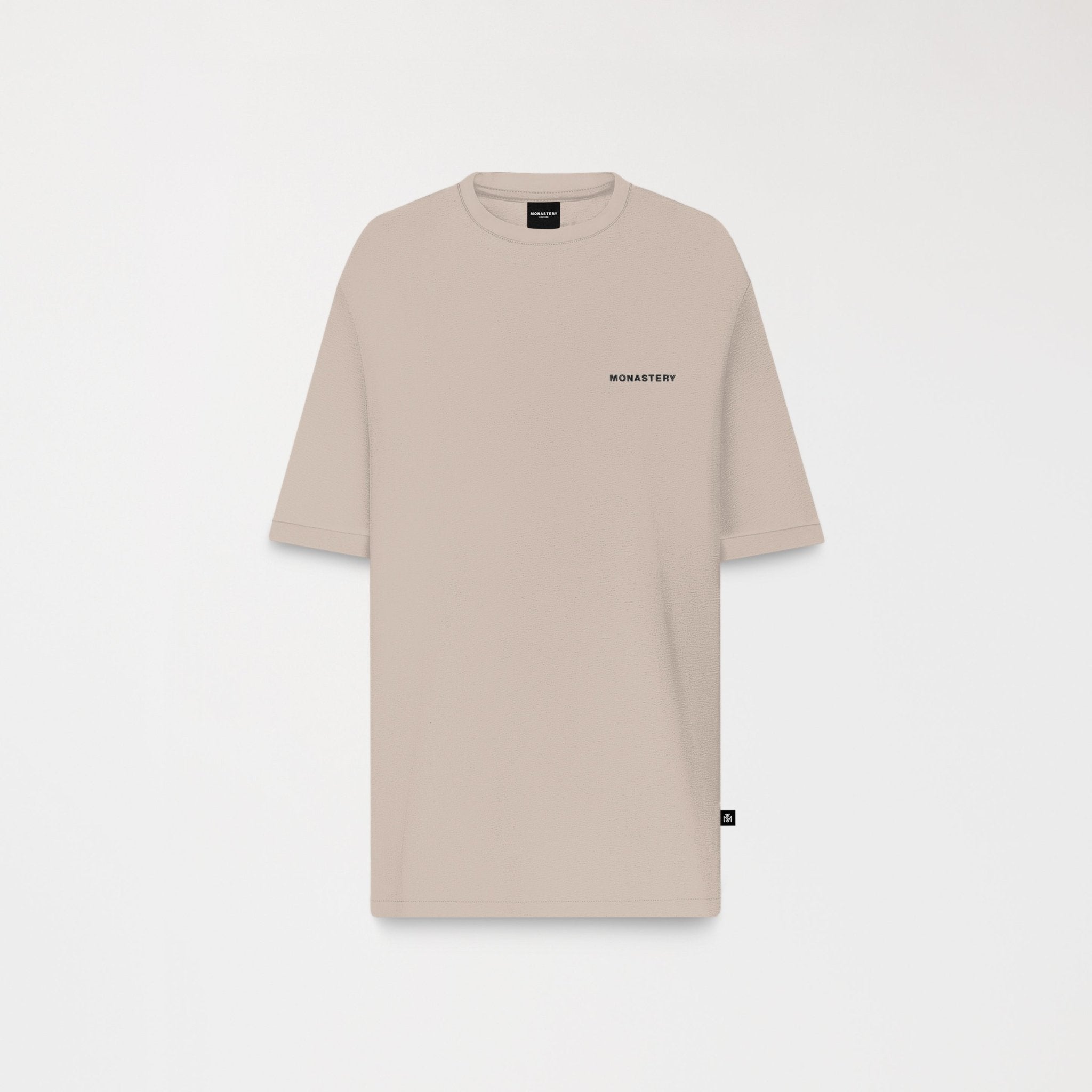 DENWEN T - SHIRT OVERSIZED MEN SIMPLY TAUPE - Monastery | Tienda Oficial Colombia