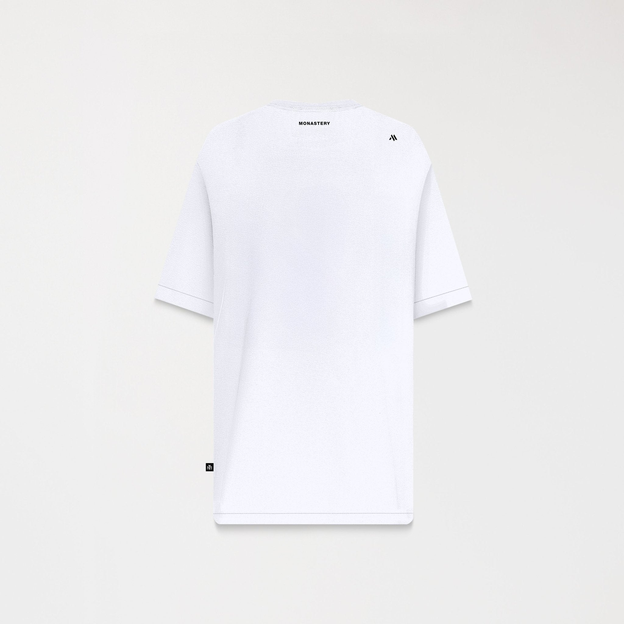 DENWEN T - SHIRT OVERSIZED MEN WHITE - Monastery | Tienda Oficial Colombia