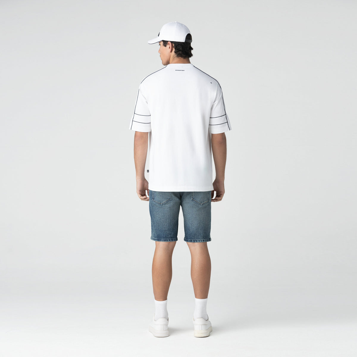 DOMINOR DENIM SHORT MEN BLUE DENIM - Monastery | Tienda Oficial Colombia